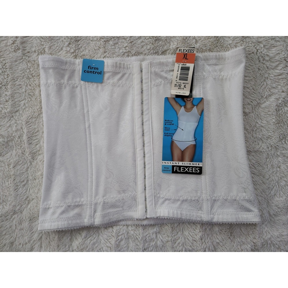 New Flexees Flattens Tummy 2 in 1 Reduces Waistline XLarge Instant Slimmer #6868